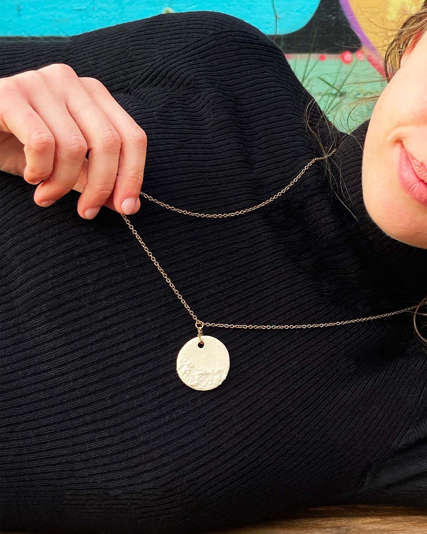 Collana luna crescente
