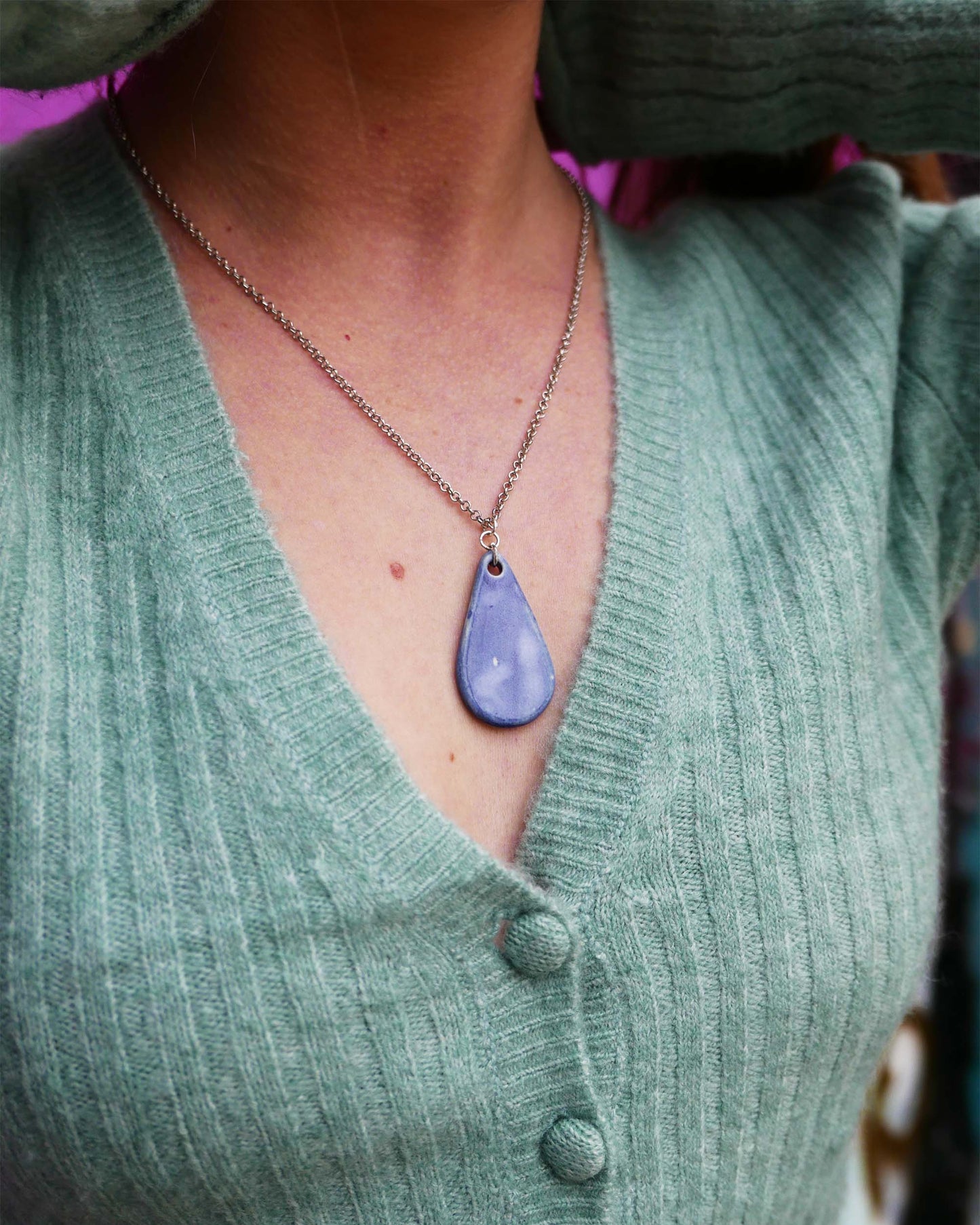 Collana goccia